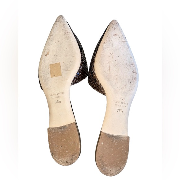 Club Monaco Snakeskin Mules Women’s 38.5 - Picture 8 of 8